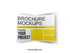 Brochure Mockups Bifold