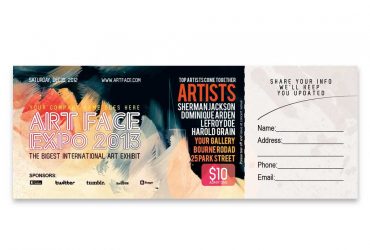 Art Expo Event Ticket