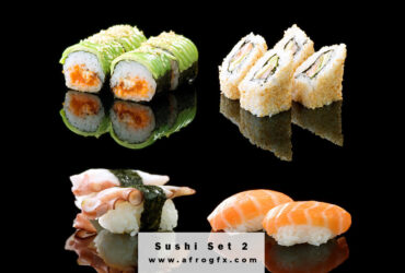 Appetizing Sushi Set 2 Stock Photo