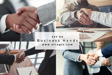 Business Hands Set 6 Stock Photo
