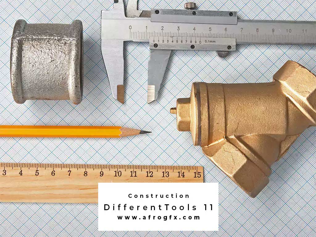 Construction Different Tools 11 Stock Photo