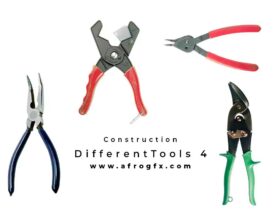Construction Different Tools 4 Stock Photo
