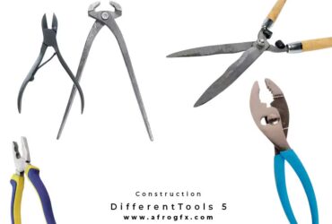 Construction Different Tools 5 Stock Photo