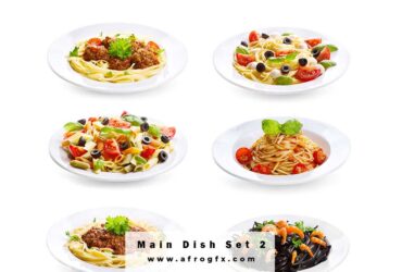 Different delicious dishes 2 Stock Photo