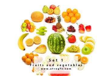 Fruits and vegetables 1 Stock Photo