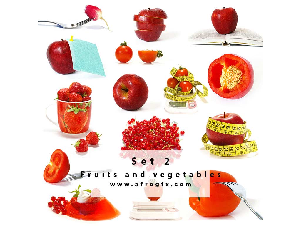 Fruits and vegetables 2 Stock Photo
