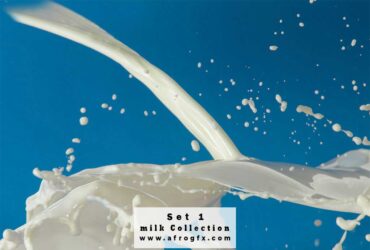 Milk Collection Set 1 Stock Photo