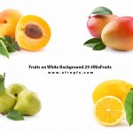 Fruits on White Background 29 #MixFruits