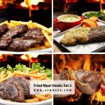 Fried Meat Steaks 2
