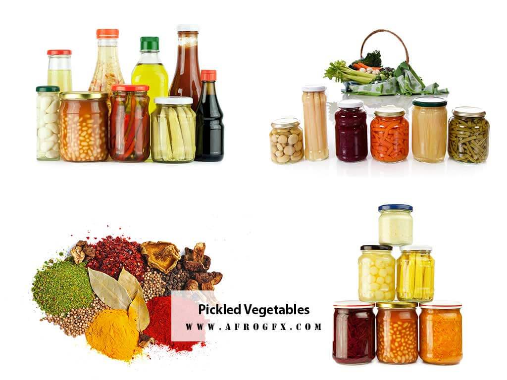 Pickled Vegetables - Stock photo Set 1