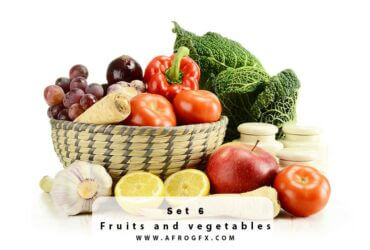 Fruits and vegetables 6