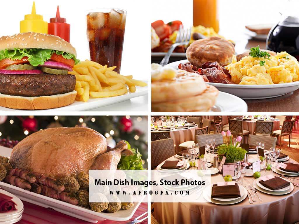 Main Dish Images, Stock Photos
