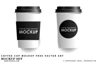 Coffee Cup Mockup Free Vector Art