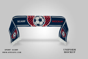 Sport Scarf Mock-up Free Mockup Download