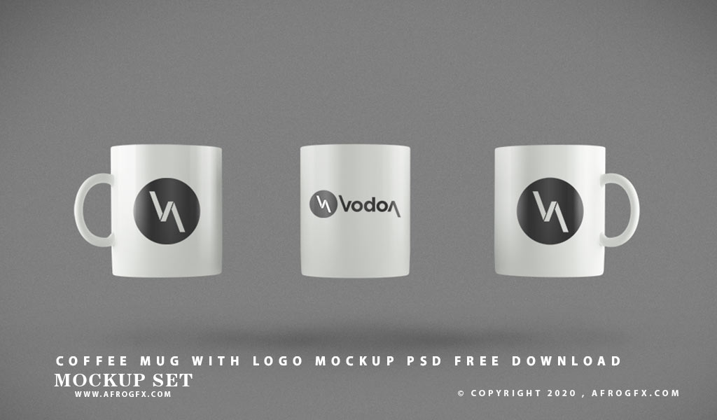 coffee mug With logo mockup psd free download