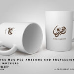 Free coffee mug PSD Awesome and Professional Cup- Mug Mockups