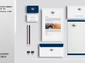 Business stationery mock-up