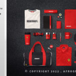 Car Racing Company Identity Mock-up