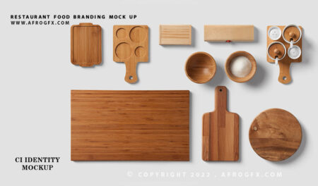 Restaurant Food Branding Mock Up I