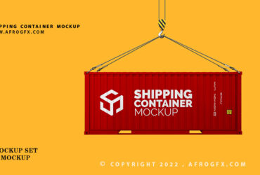 Download A Shipping Container Mockup PSD To Showcase Your Brand