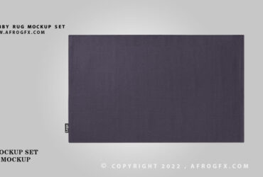 Free Dobby Rug Mockup Set For Personal And Commercial Use