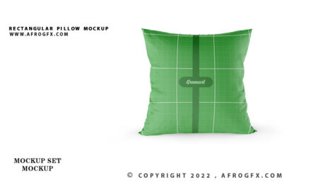 Free Rectangular Pillow Mockup PSD