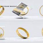 Get Yourself A Free silicone rubber wristband bracelet mock up PSD