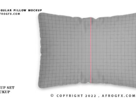 Rectangular Pillow Mockup